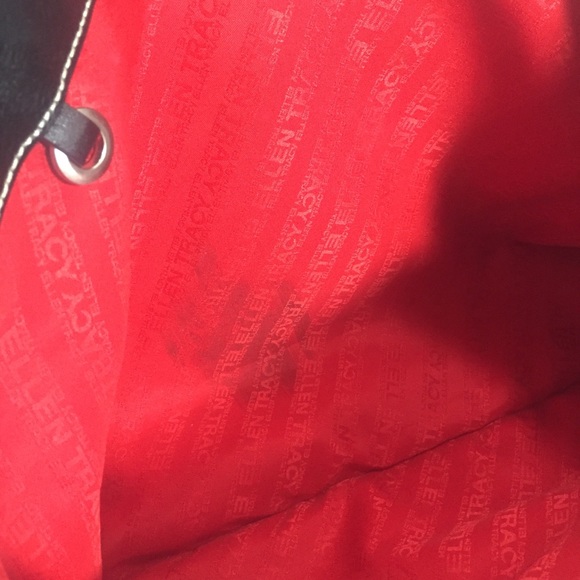 ‼️SOLD‼️ ELLEN TRACY Black Large Black Tote - Picture 8 of 8